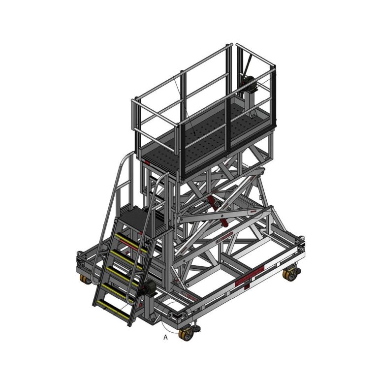 C-130 Engine Flap Service Platform