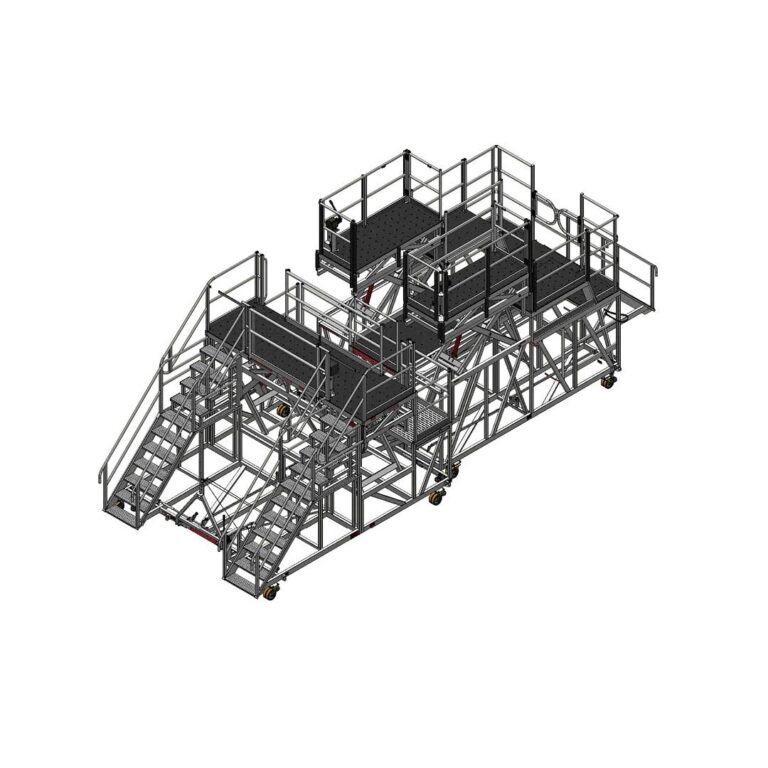 C-130 Propeller Body Work Platform