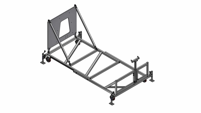 Leonardo AW139 tail boom cradle drawing