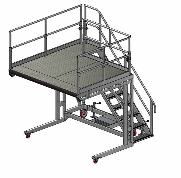 Bell 429 flight line stand drawing