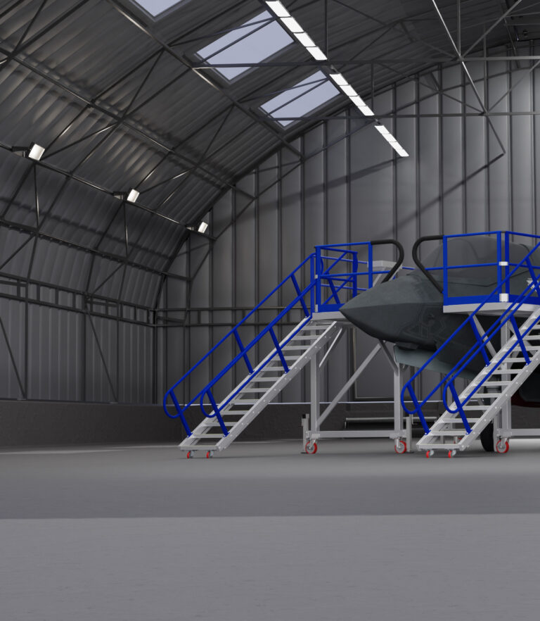 F-35 front docking system rendering