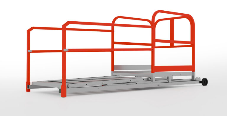 X-Deck mobile work platform rendering