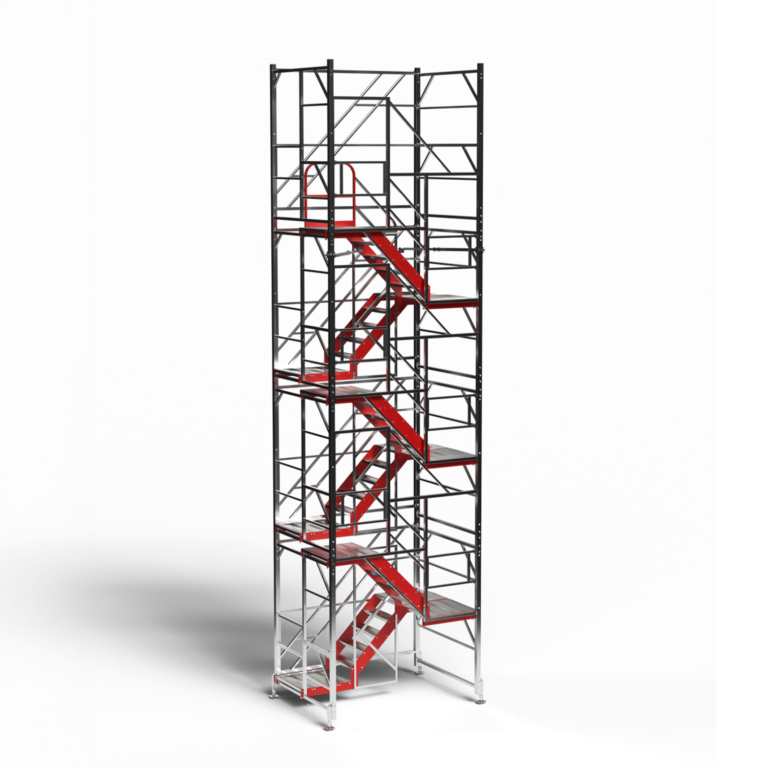 Z-Stack modular stackable stair system